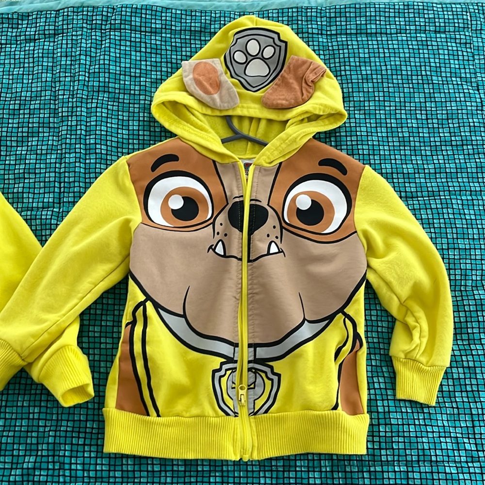 Nickelodeon Yellow Paw Patrol Hoodie